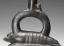 Chimú, Stirrup-spouted vessel with crayfish