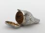 Tye, George, & Kilner, James; Snuffbox in the form of a fox head with case