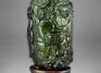 Chinese, Snuff bottle with children playing drum