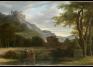Valenciennes, Pierre Henri de, Classical Greek Landscape with Girls Sacrificing Their Hair to Diana