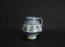 Persian, Handled jug with princely figures