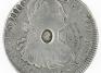 Spanish, British; 8 reales of Charles IV with George III countermark