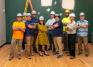 Tricia Paik with Facilities crew