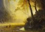 Albert Bierstadt (American, 1830-1902), Hetch Hetchy Canyon (detail), 1875, oil on canvas 