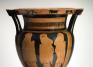 Eupolis Painter (Greek, ca. 450-440 BCE), Column krater with veiled dancers