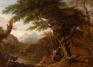After Salvator Rosa (Italian, 1615-1673), Landscape with Mercury and Argus, 17th century