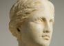 Unknown (Greek), Head of a woman, possibly Aphrodite (detail), Hellenistic Period; 3rd-1st century BCE