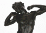 Frederic Leighton, 1st Baron Leighton of Stretton (British, 1830-1896), The Sluggard (detail), 1882 modeled; 1890 cast