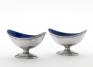 Charles Aldridge (British; English), Salt cellars, 1793