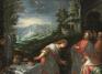 Giambattista Bassano (Italian, 1553-1613), Christ in the House of Mary and Martha (detail), after 1576-77