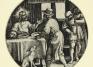 Georg Pencz (German, ca. 1500-1550), Seven Works of Mercy: To Feed the Hungry, ca. 1534
