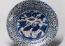 Maker Unknown (Persian), Dish with Two Cranes