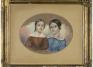 Unknown (German), Bertha and Clara Levin, ca. 1850