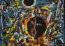 David Clyde Driskell (American, b. 1931), Night Vision (detail), 2007