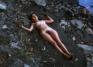 Ana Mendieta (Cuban, 1948-1985), Silueta Sangrienta, 1975 (film still)