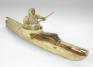 Maker unknown (Yupik), kayak model, 19th century