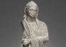Portrait Statue of a Woman, Roman, 1st century B.C.–early 1st century A.D. Marble. Yale University Art Gallery, Yale University Art Gallery