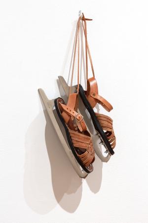Hector Dionicio Mendoza (Mexican, b. 1969), Immigrant Shoes, 2010