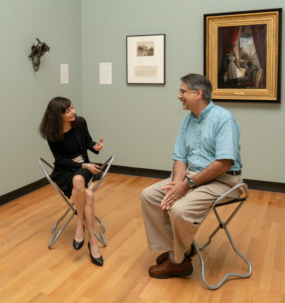 Kavita Khory and Sohail Hashmi gallery talk