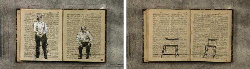 William Kentridge (South African, b. 1955), Tango for Page Turning (details), 2012-2013 William Kentridge (South African, b. 1955), Tango for Page Turning (details), 2012-2013