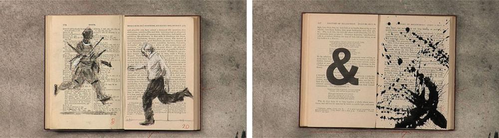 William Kentridge (South African, b. 1955), Tango for Page Turning (details), 2012-2013 William Kentridge (South African, b. 1955), Tango for Page Turning (details), 2012-2013