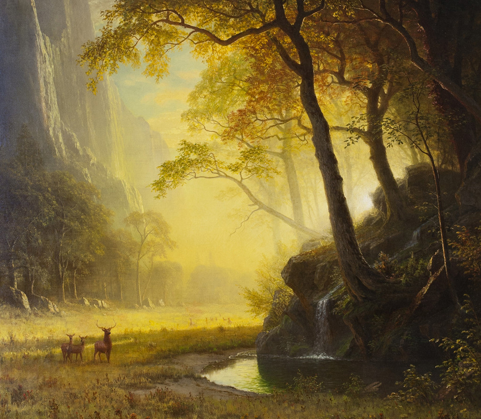 Albert Bierstadt (American, 1830-1902), Hetch Hetchy Canyon, 1875, oil on canvas