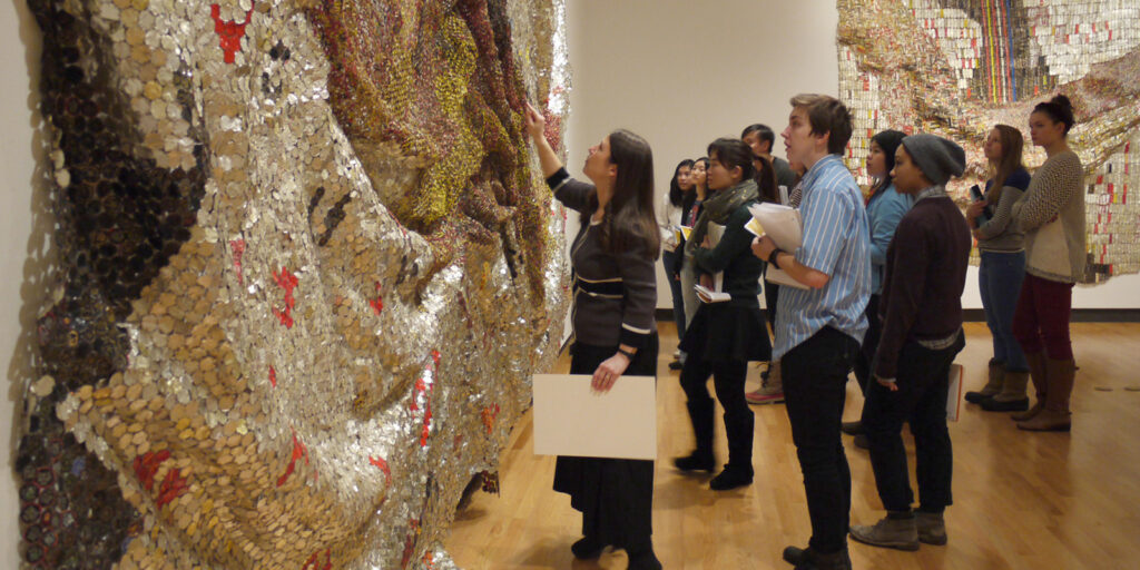 Teaching with the art of El Anatsui