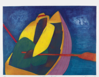 Joseph Holston (American, b. 1944), Man in Boat, 2005