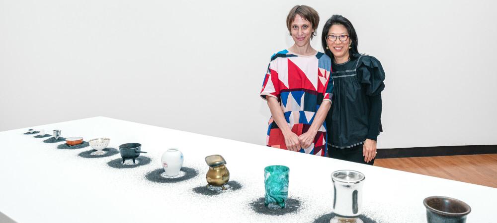 Lenka Clayton and Tricia Paik, October 2021