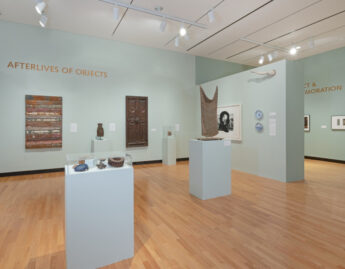 Installation view of Major Themes, Fall 2018