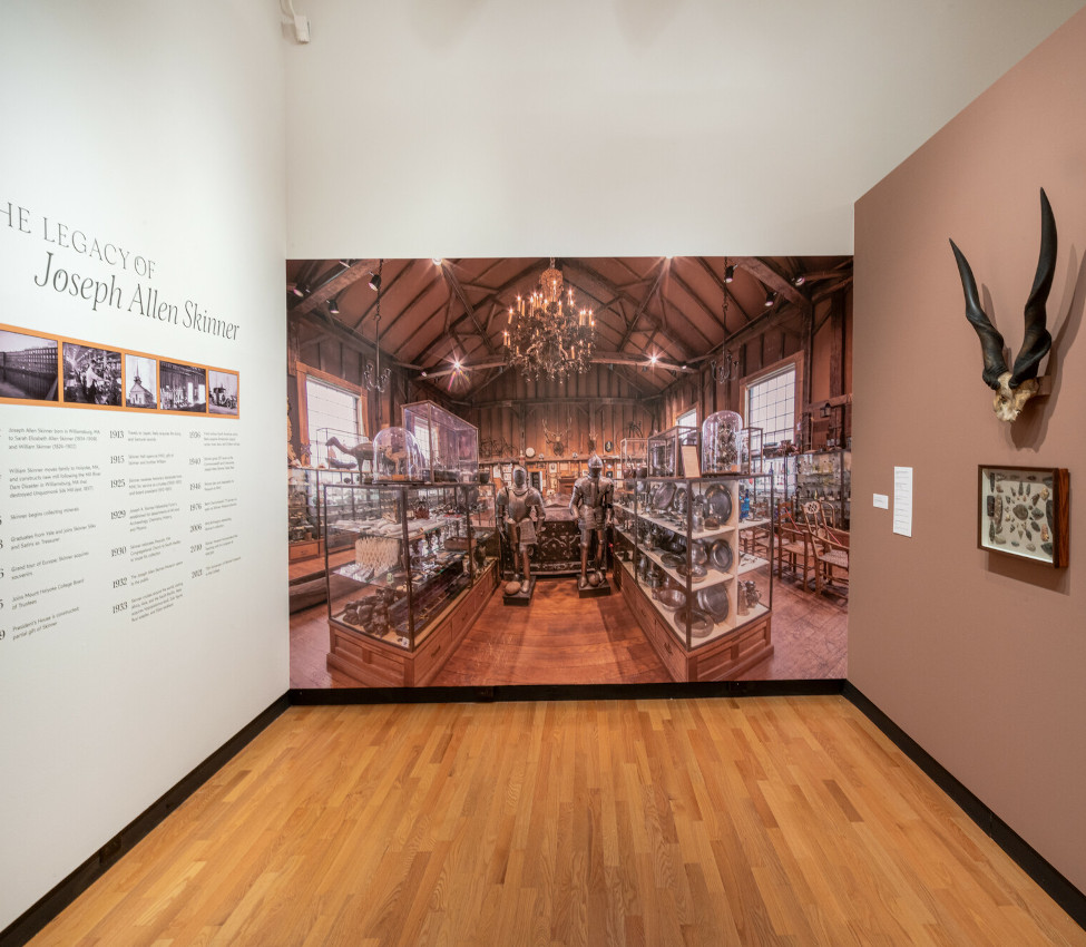 Installation view of Skinner 75, Fall 2021