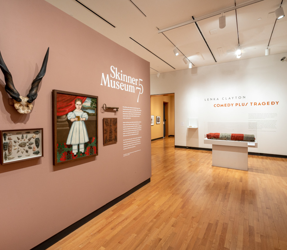 Installation view of Lenka Clayton—Comedy Plus Tragedy, Fall 2021