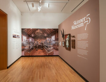 Installation view of Skinner 75, Fall 2021