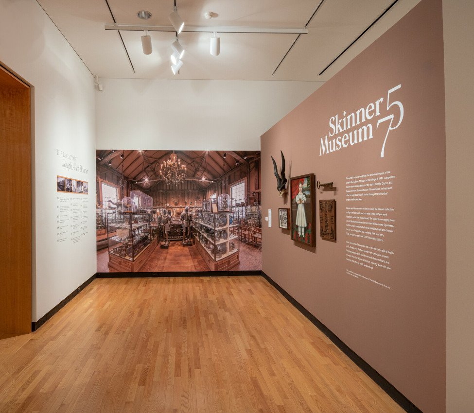 Installation view of Skinner 75, Fall 2021