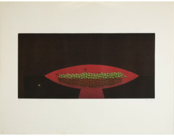 Yozo Hamaguchi (Japanese, 1909-2000), Compotier Rouge [Red Fruit Bowl], 1969