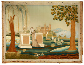 Lucy Pierson (American, 1789-1841), Mourning Embroidery for John Pierson, 1807
