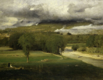 George Inness (American, 1825-1894), Saco Ford: Conway Meadows (detail), 1876