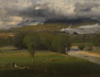 George Inness (American, 1825-1894), Saco Ford: Conway Meadows (detail), 1876