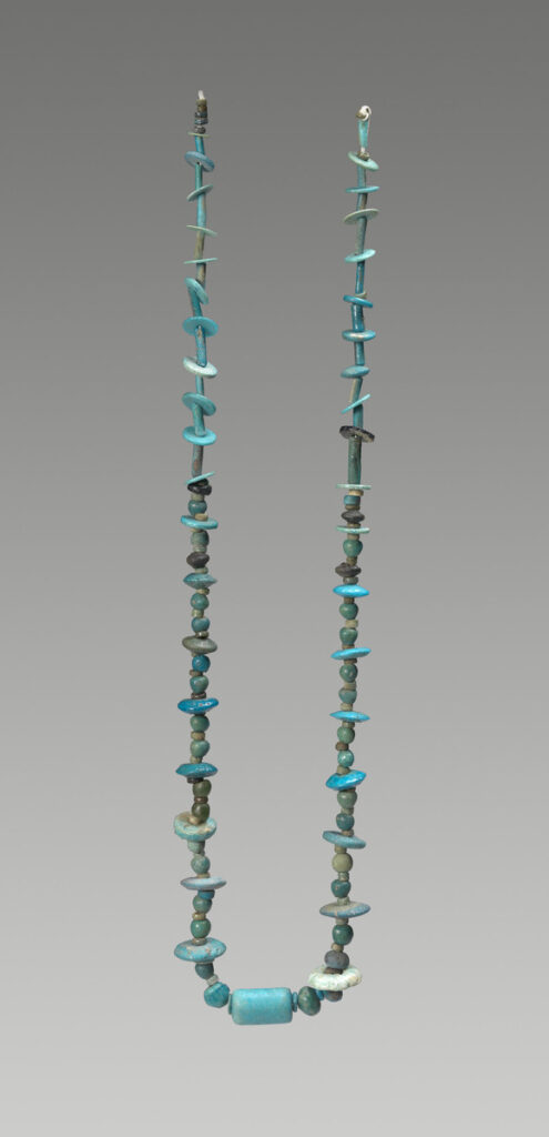 Egyptian, beaded necklace