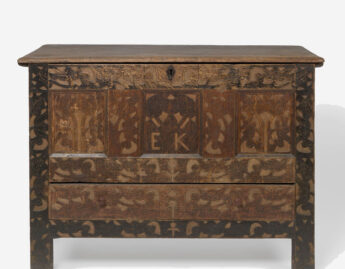 Maker Unknown (American; British), EK Hadley Chest, ca. 1700