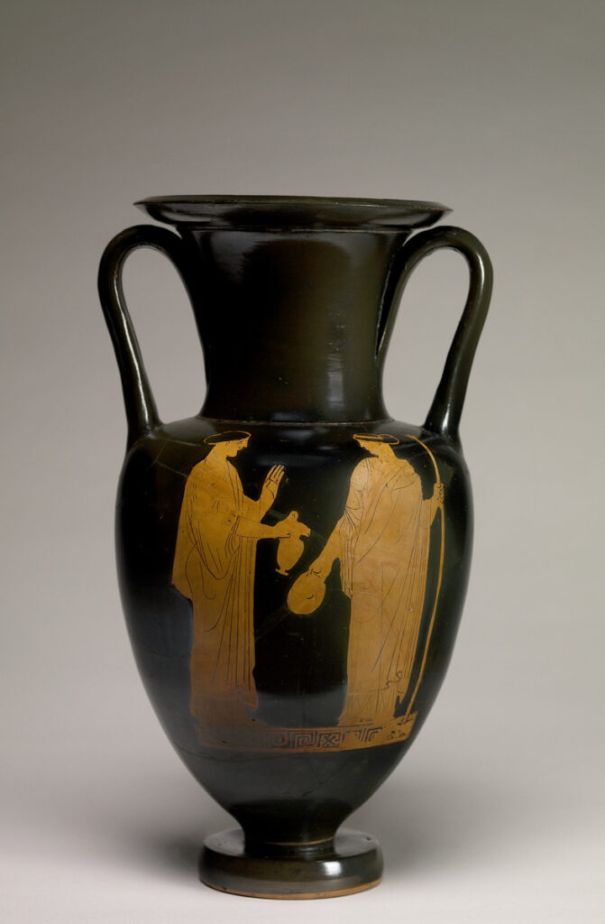 Polygnotos, attrib., Nolan amphora with mythological figures