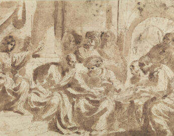 Guercino, Christ Among the Doctors, Christ Teaching in the Temple