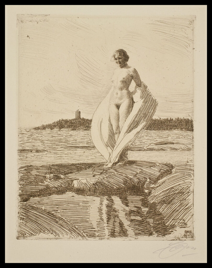 Zorn, Anders Leonard, The Swan