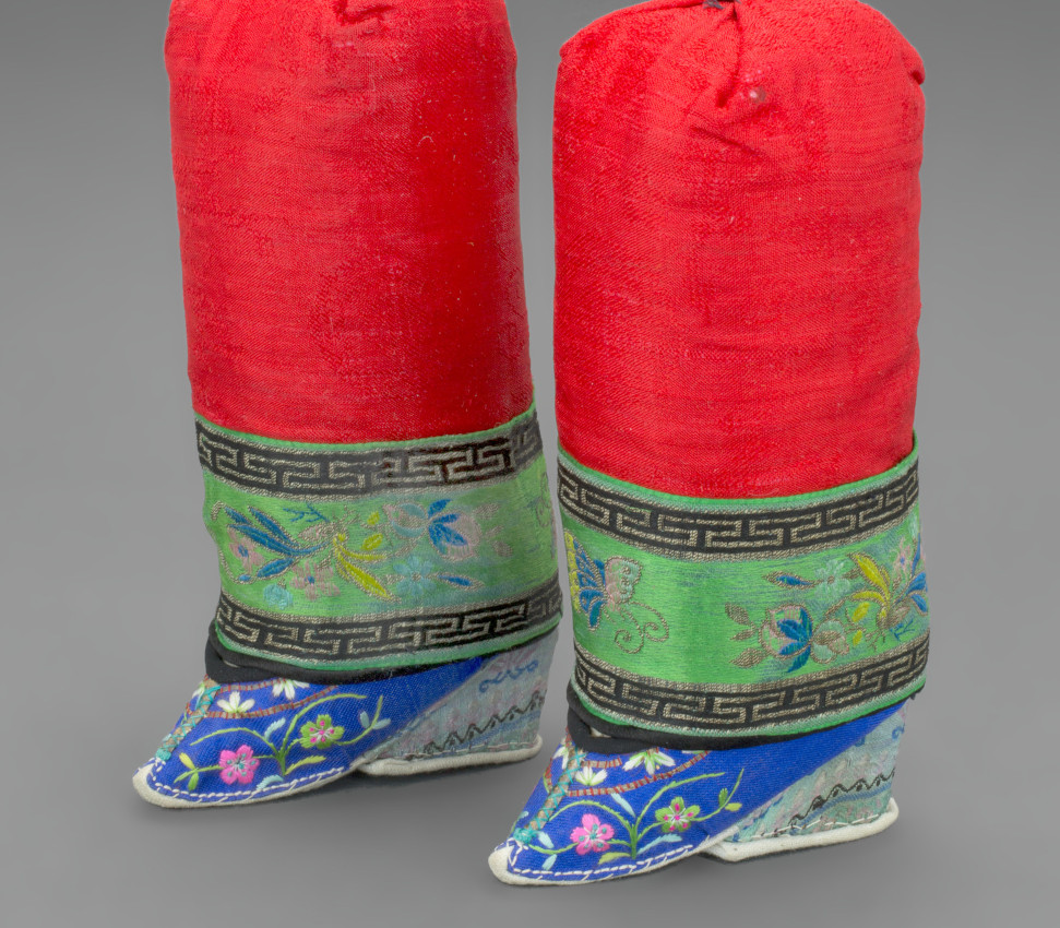 Unknown (Chinese), Shoes (detail), 19th century