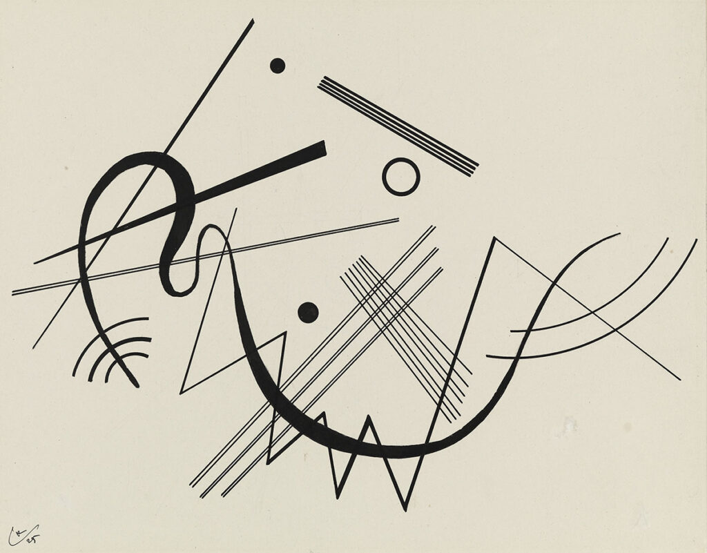 Kandinsky, Wassily, Untitled (drawing for 