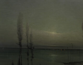Leon Dabo (American, 1868-1960), Moonlight Waterscape (detail), ca. 1900-1910