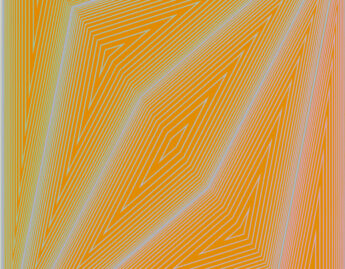 Richard Joseph Anuszkiewicz (American, b. 1930), The Inward Eye: #4 art (detail)