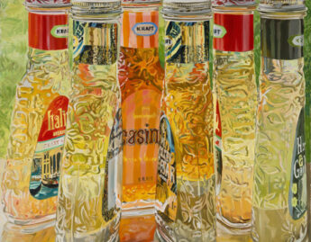 Janet Fish (American, b. 1938), Kraft Salad Dressing (detail), 1973