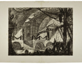 Piranesi, The Sawhorse, Plate XII from the series Carceri d'Invenzione