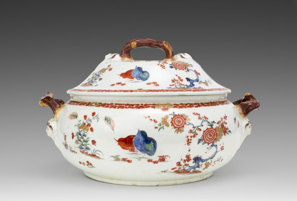 Bow Porcelain Factory, Tureen and lid
